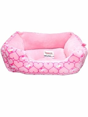 Peanuts Snoopy Valentine's Day Pink Heart Cat Dog Pet Bed New with Tags